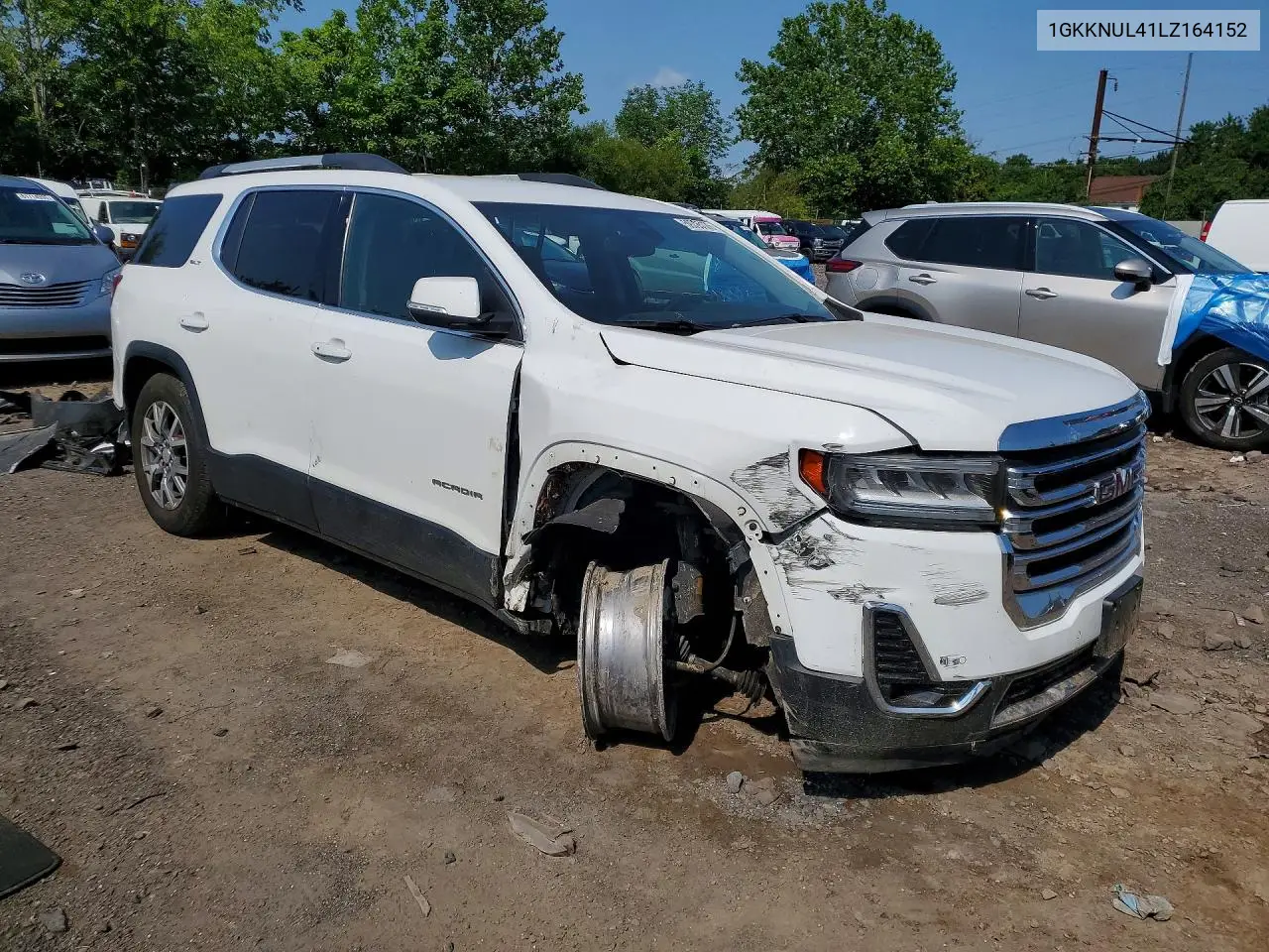 2020 GMC Acadia Slt VIN: 1GKKNUL41LZ164152 Lot: 59795126