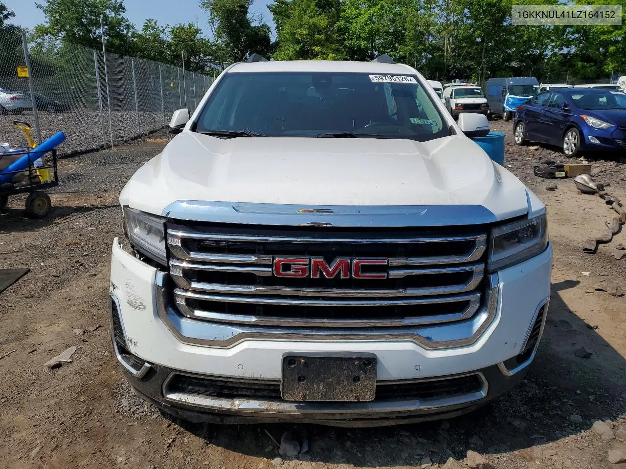 2020 GMC Acadia Slt VIN: 1GKKNUL41LZ164152 Lot: 59795126