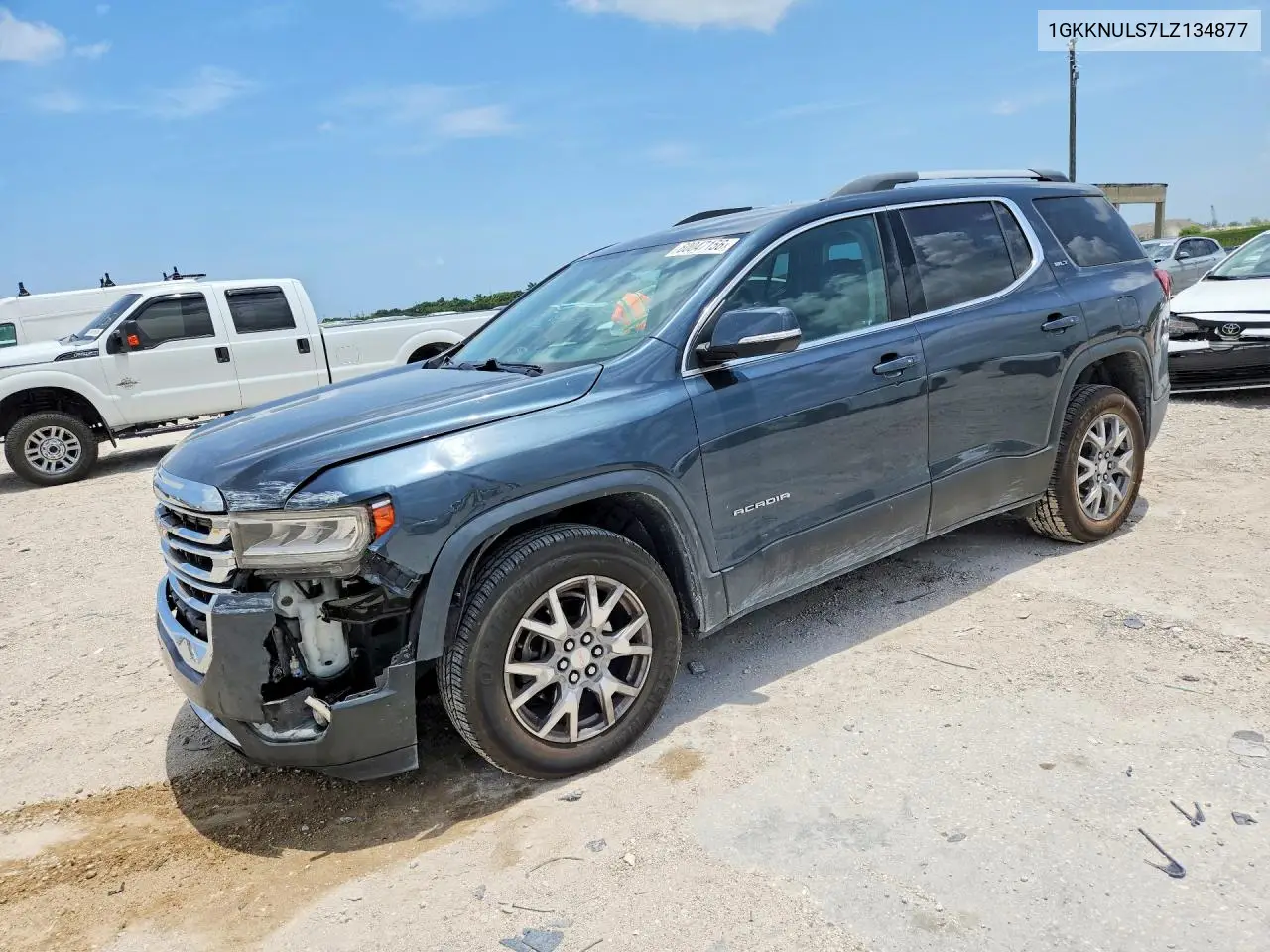 2020 GMC Acadia Slt VIN: 1GKKNULS7LZ134877 Lot: 60047156