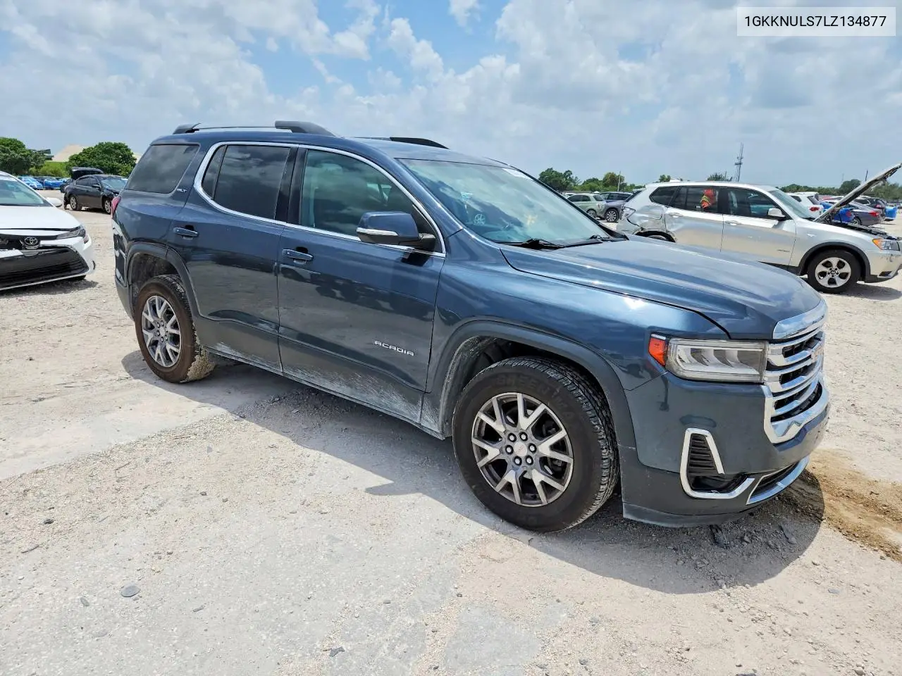 2020 GMC Acadia Slt VIN: 1GKKNULS7LZ134877 Lot: 60047156