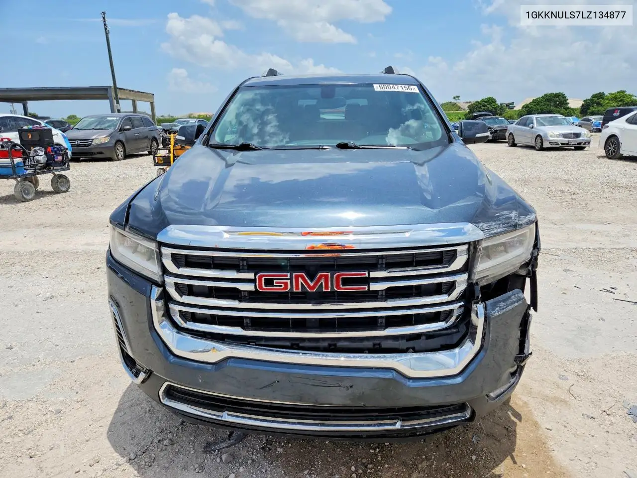 2020 GMC Acadia Slt VIN: 1GKKNULS7LZ134877 Lot: 60047156