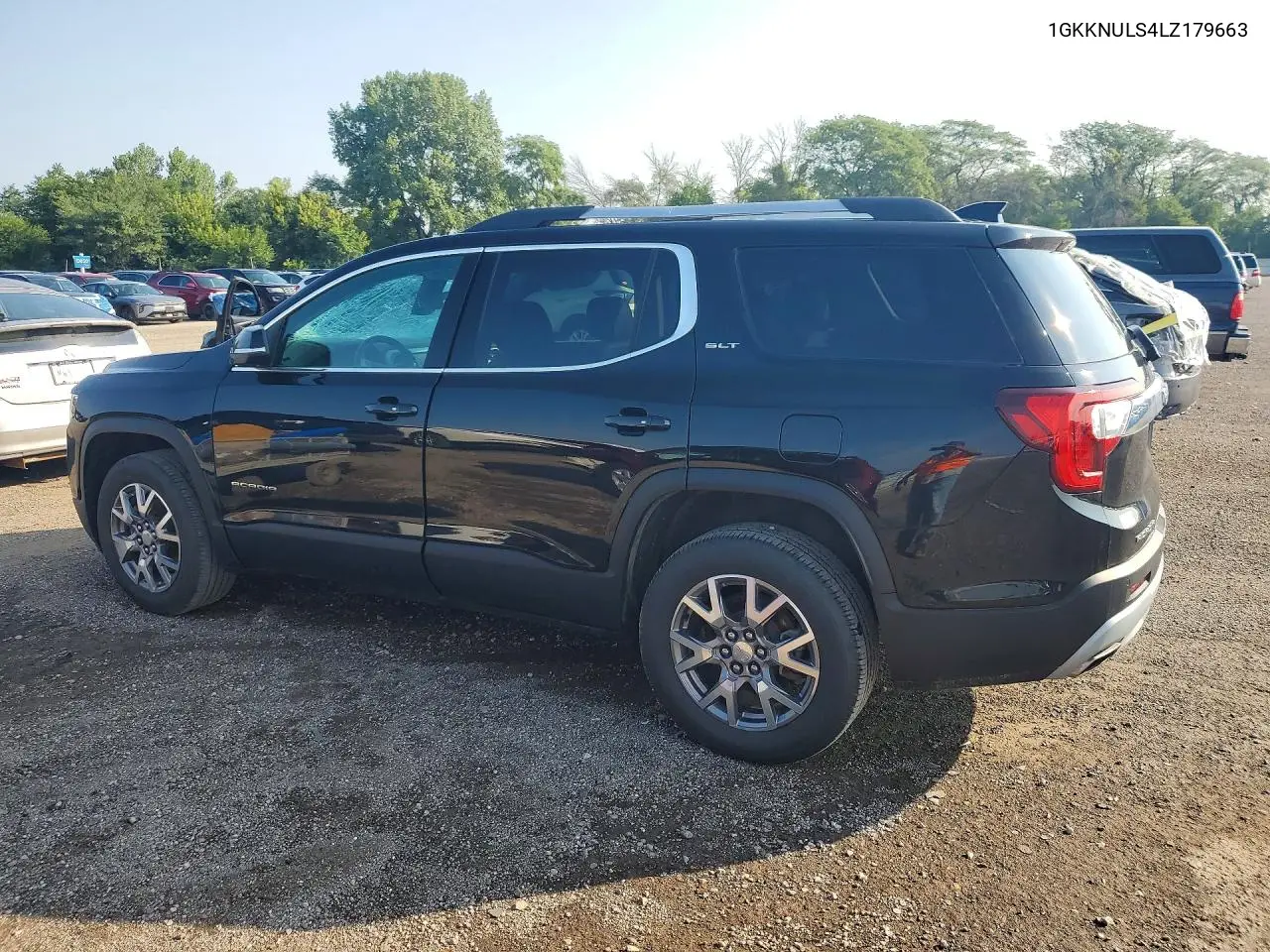 2020 GMC Acadia Slt VIN: 1GKKNULS4LZ179663 Lot: 60839516