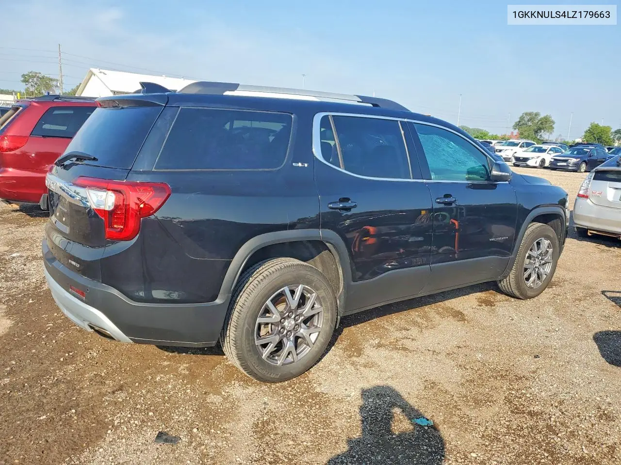 2020 GMC Acadia Slt VIN: 1GKKNULS4LZ179663 Lot: 60839516