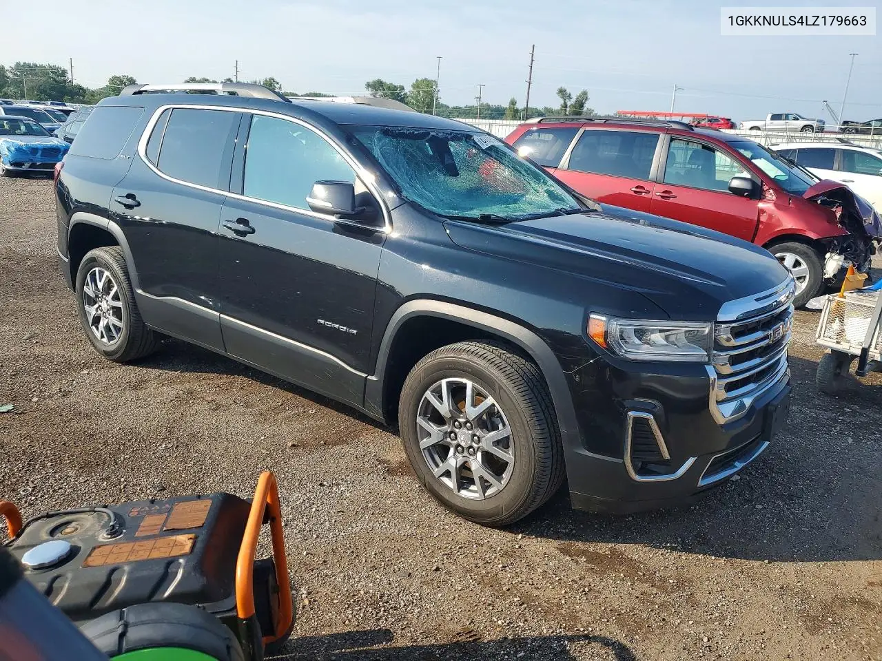 2020 GMC Acadia Slt VIN: 1GKKNULS4LZ179663 Lot: 60839516