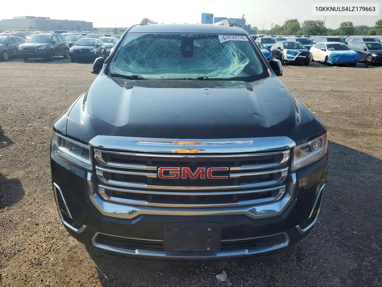 2020 GMC Acadia Slt VIN: 1GKKNULS4LZ179663 Lot: 60839516