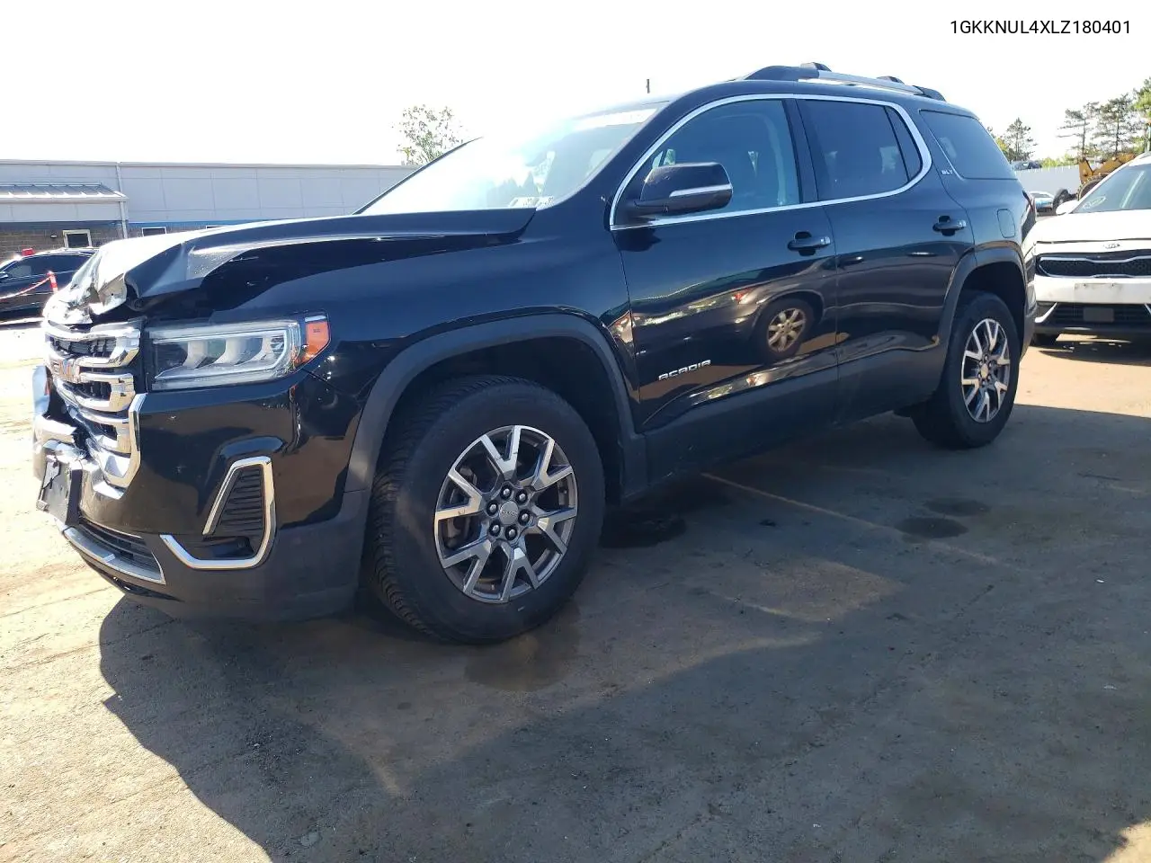 2020 GMC Acadia Slt VIN: 1GKKNUL4XLZ180401 Lot: 61292666