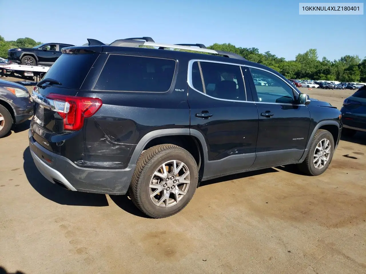 2020 GMC Acadia Slt VIN: 1GKKNUL4XLZ180401 Lot: 61292666