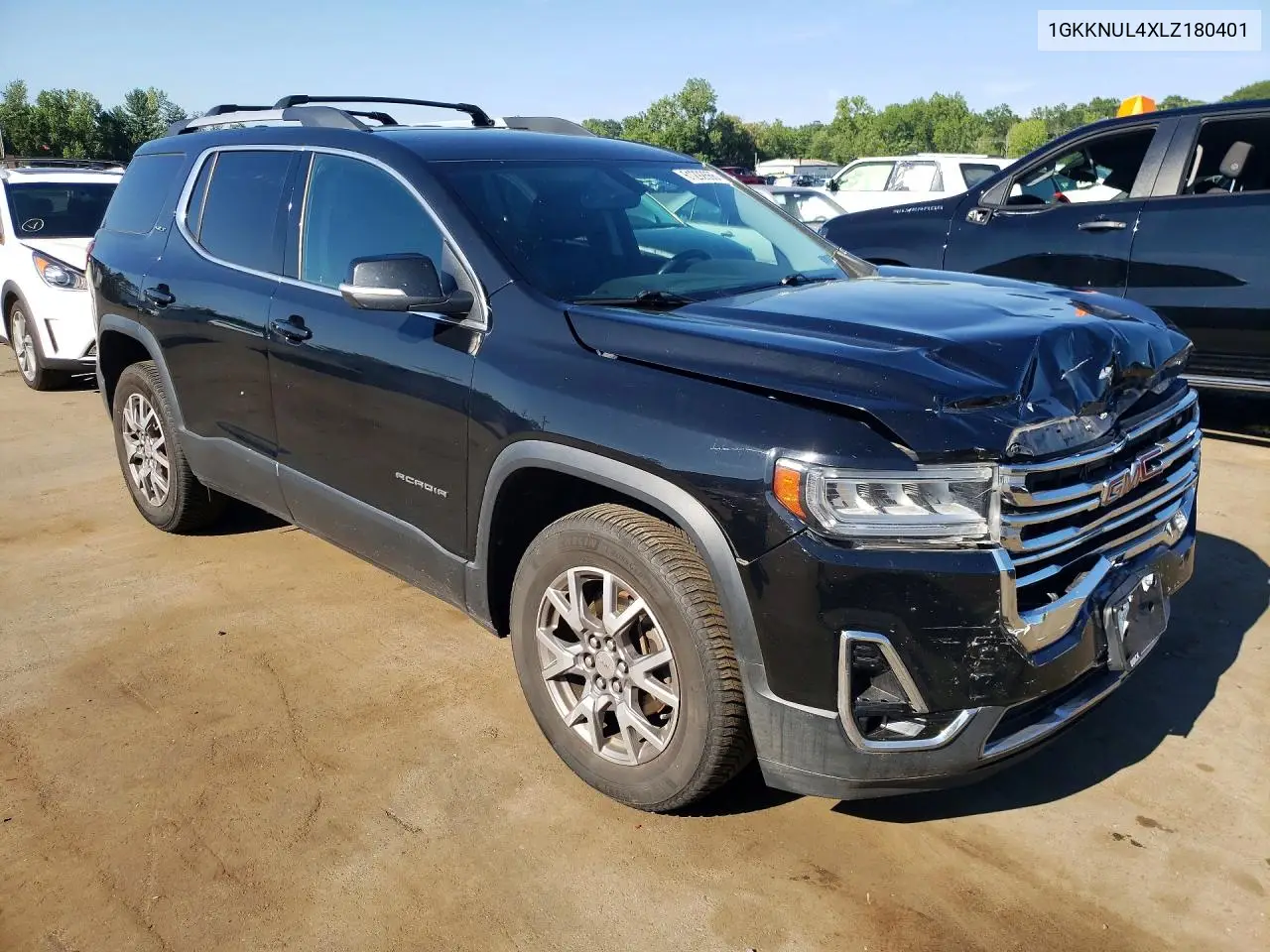 2020 GMC Acadia Slt VIN: 1GKKNUL4XLZ180401 Lot: 61292666