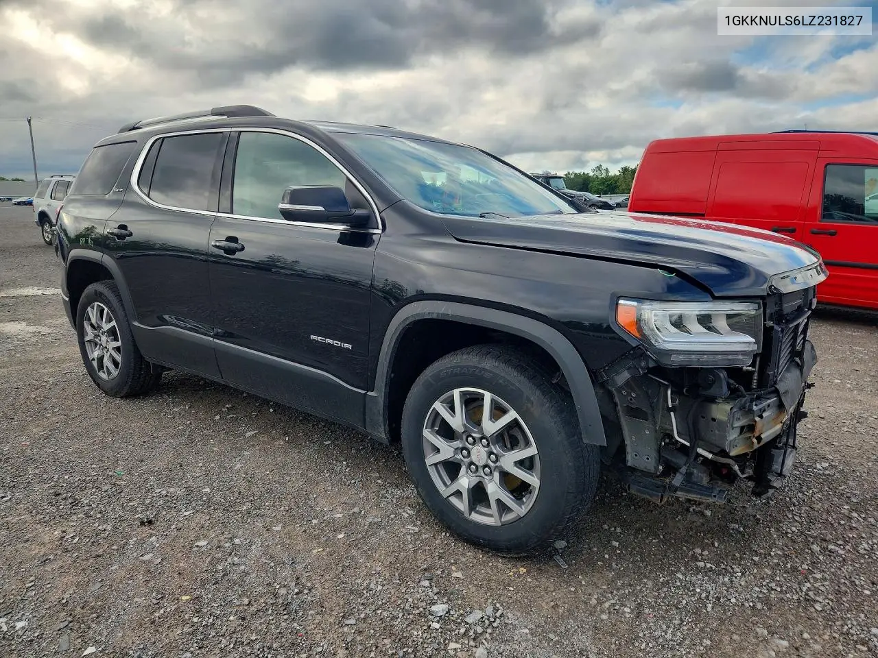 2020 GMC Acadia Slt VIN: 1GKKNULS6LZ231827 Lot: 61733506