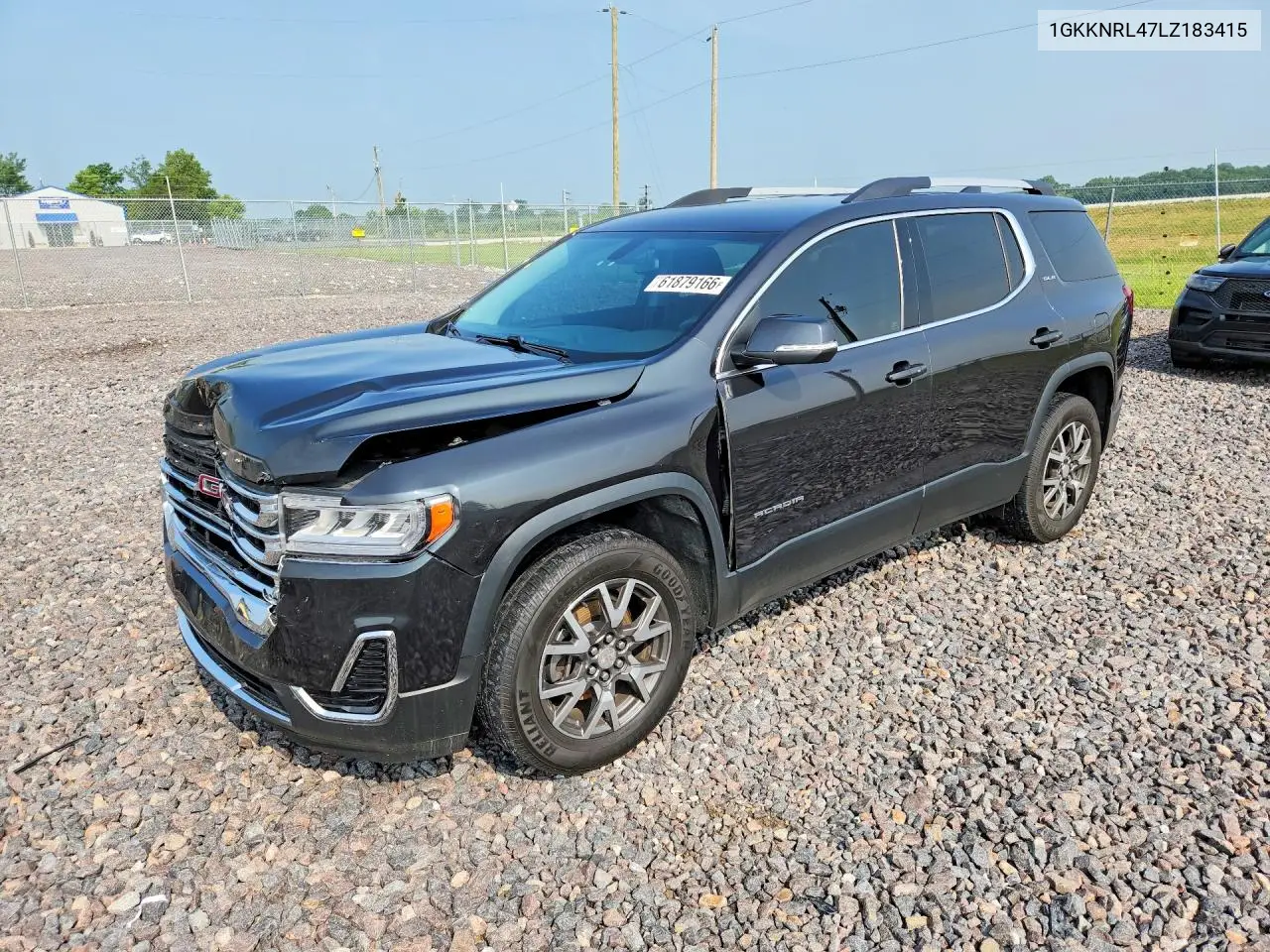 2020 GMC Acadia Sle VIN: 1GKKNRL47LZ183415 Lot: 61879166
