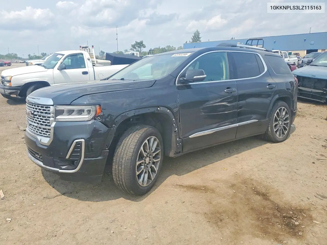 2020 GMC Acadia Denali VIN: 1GKKNPLS3LZ115163 Lot: 62093396