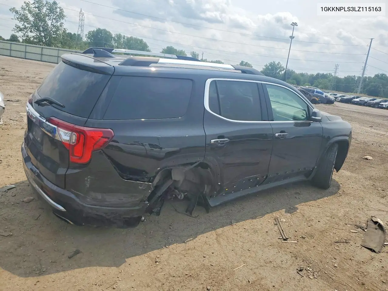 2020 GMC Acadia Denali VIN: 1GKKNPLS3LZ115163 Lot: 62093396