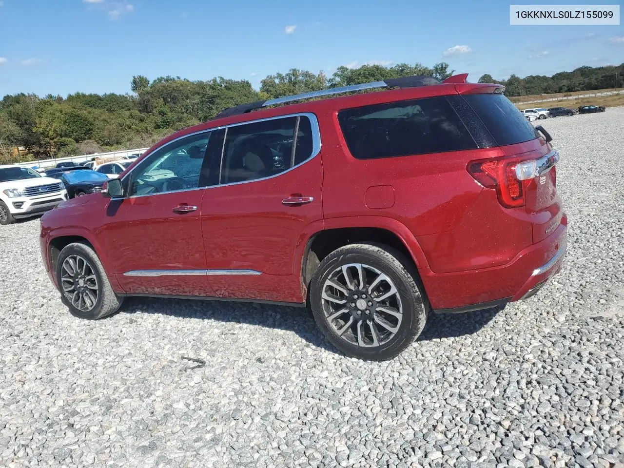 1GKKNXLS0LZ155099 2020 GMC Acadia Denali