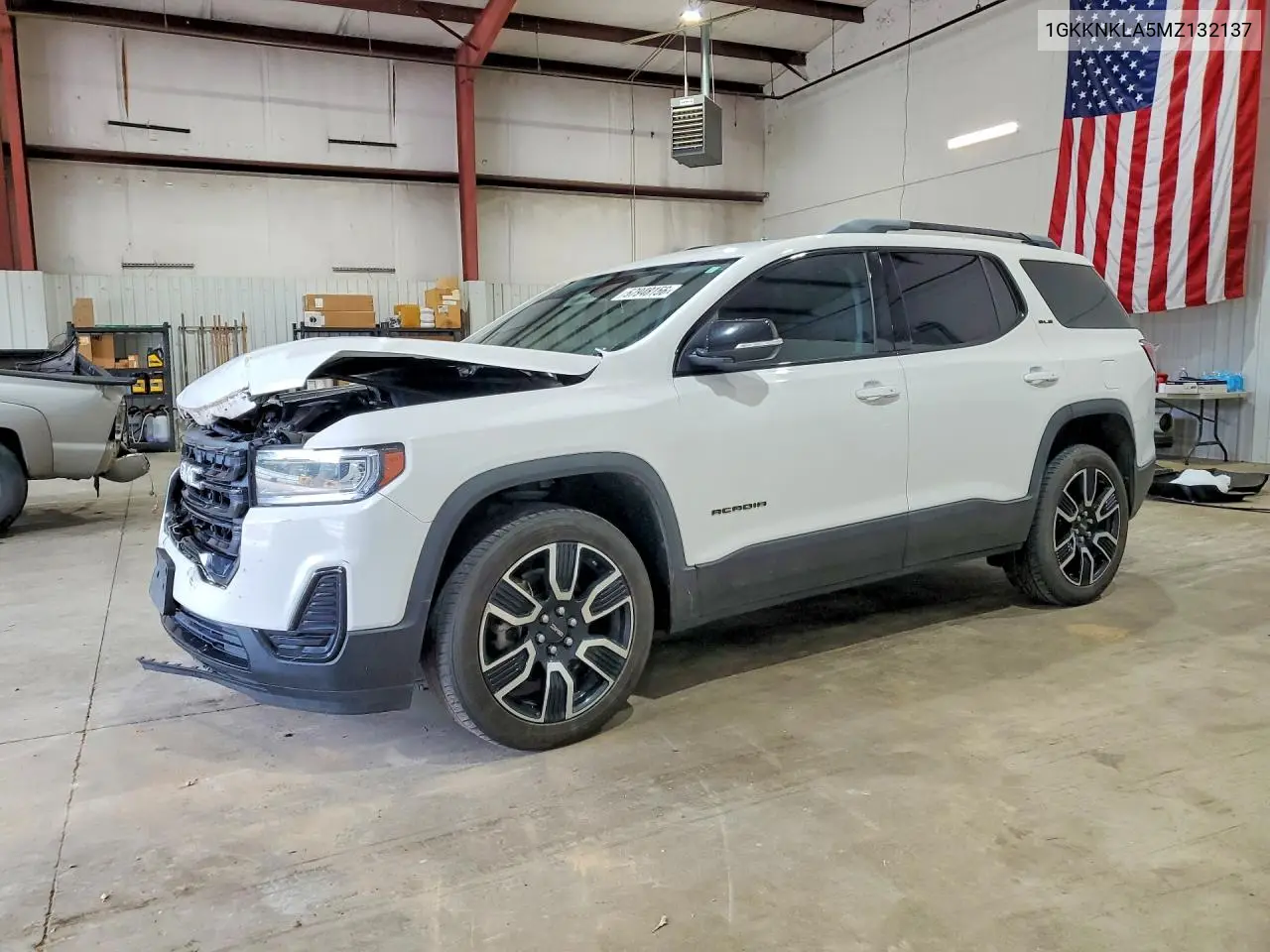 2021 GMC Acadia Sle VIN: 1GKKNKLA5MZ132137 Lot: 57948156
