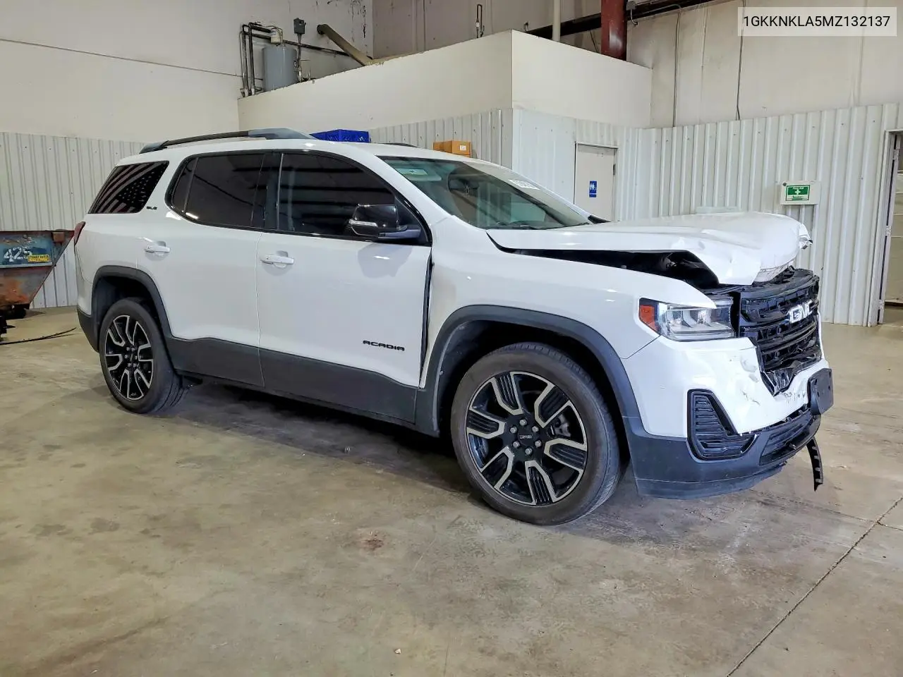 2021 GMC Acadia Sle VIN: 1GKKNKLA5MZ132137 Lot: 57948156