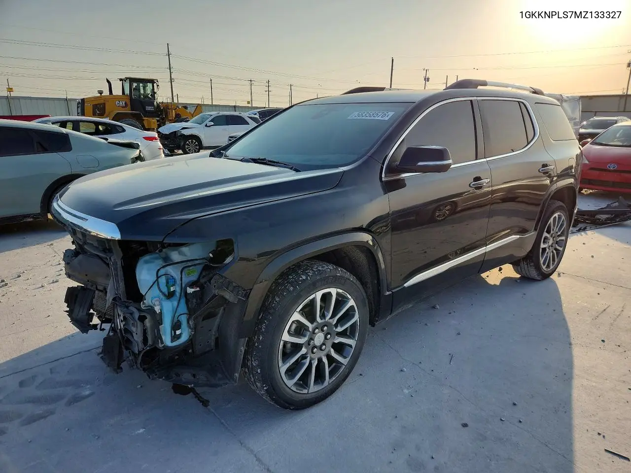 2021 GMC Acadia Denali VIN: 1GKKNPLS7MZ133327 Lot: 58358576