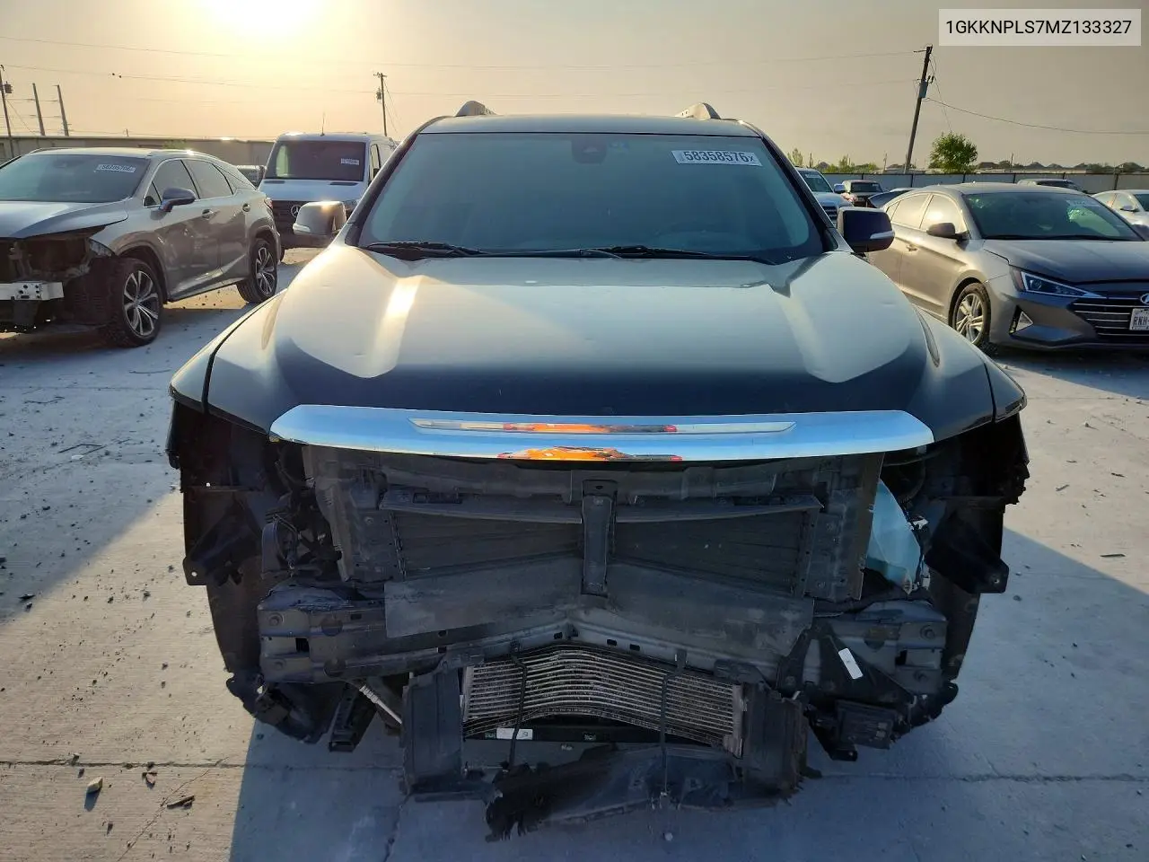 2021 GMC Acadia Denali VIN: 1GKKNPLS7MZ133327 Lot: 58358576