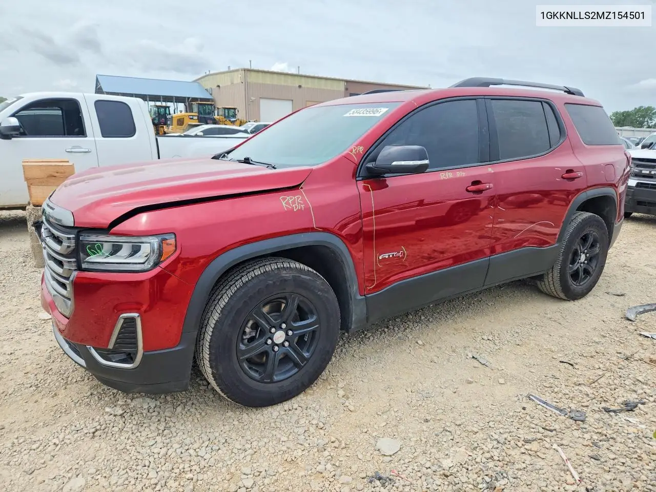 1GKKNLLS2MZ154501 2021 GMC Acadia At4