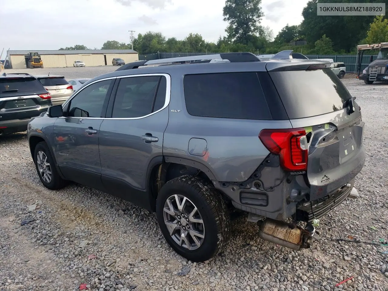 2021 GMC Acadia Slt VIN: 1GKKNULS8MZ188920 Lot: 60220066