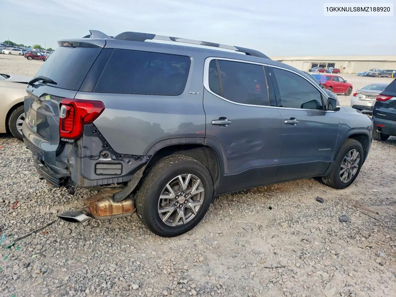 2021 GMC Acadia Slt VIN: 1GKKNULS8MZ188920 Lot: 60220066