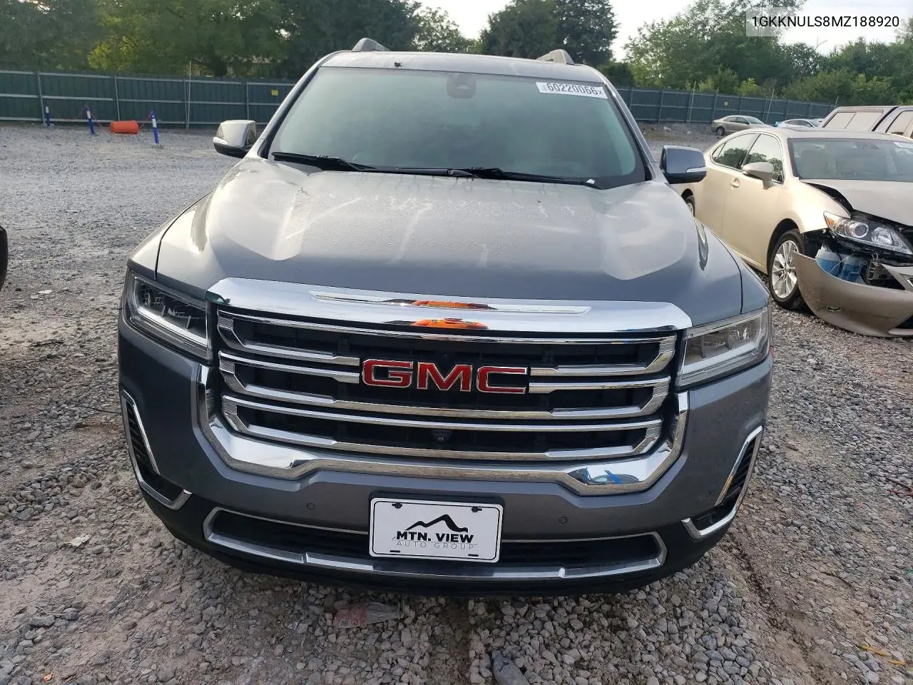 2021 GMC Acadia Slt VIN: 1GKKNULS8MZ188920 Lot: 60220066