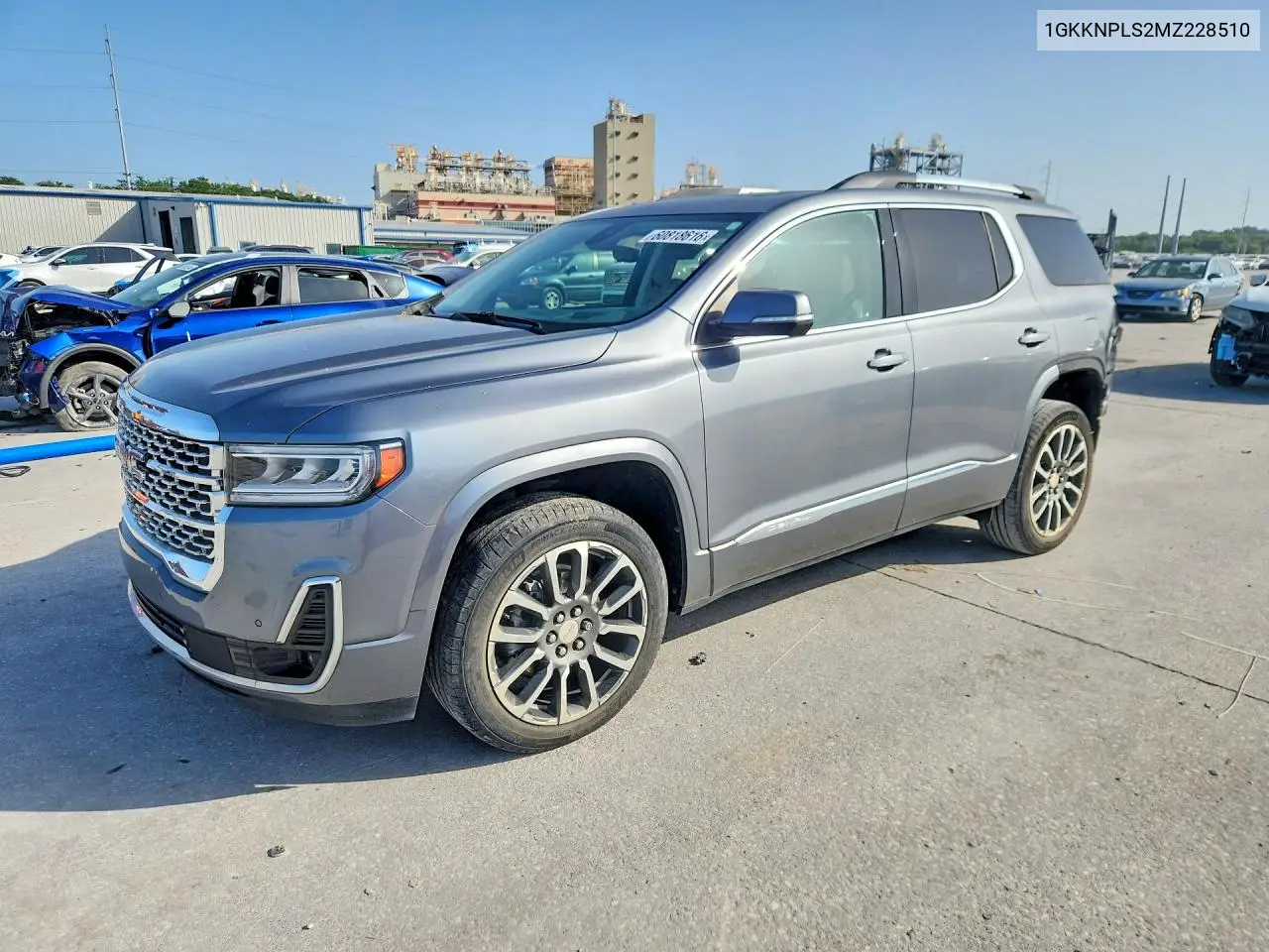 2021 GMC Acadia Denali VIN: 1GKKNPLS2MZ228510 Lot: 60818616