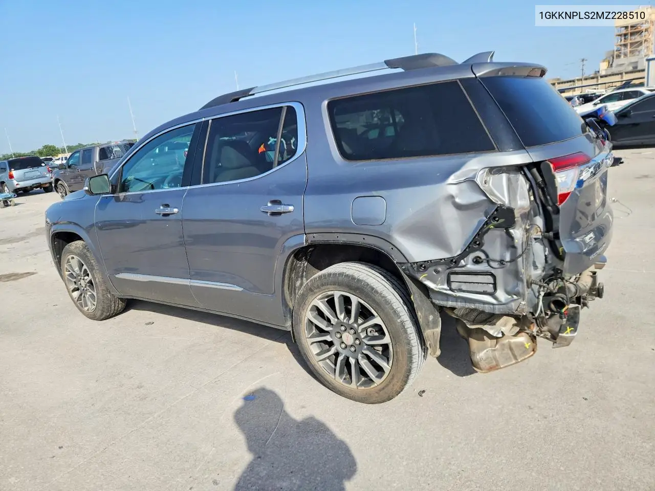 2021 GMC Acadia Denali VIN: 1GKKNPLS2MZ228510 Lot: 60818616