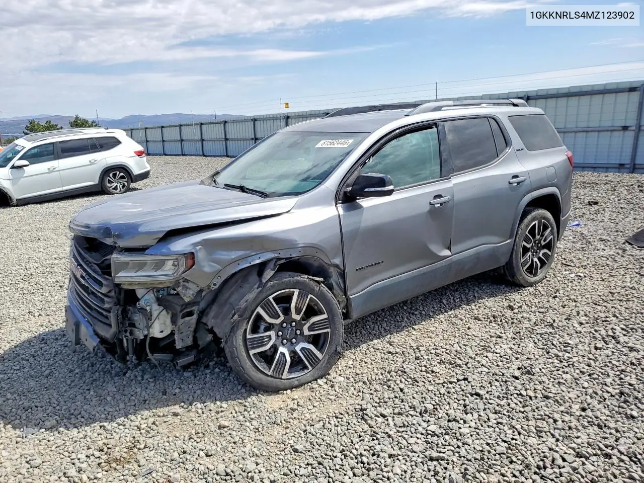 2021 GMC Acadia Sle VIN: 1GKKNRLS4MZ123902 Lot: 61562446