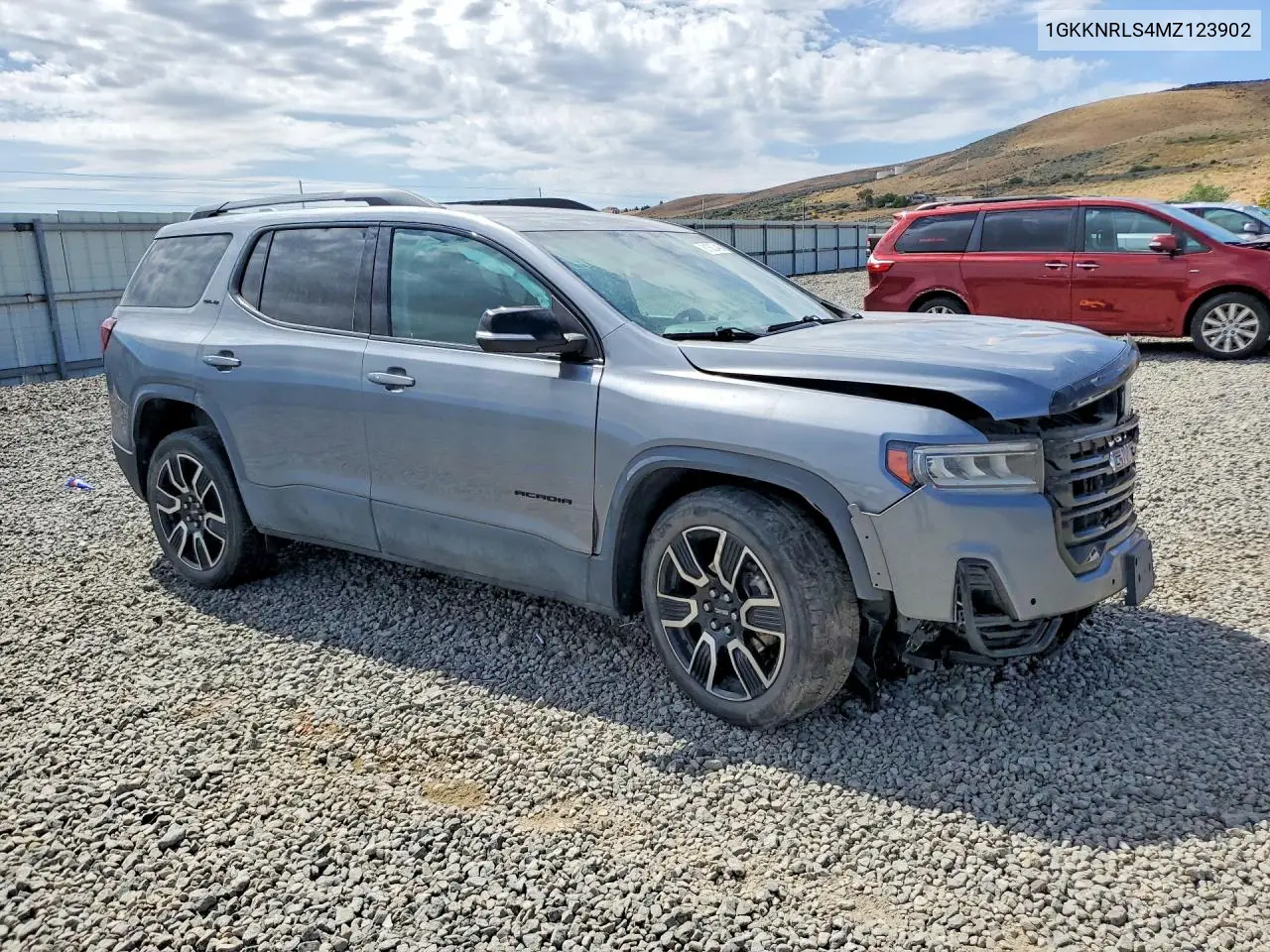 2021 GMC Acadia Sle VIN: 1GKKNRLS4MZ123902 Lot: 61562446