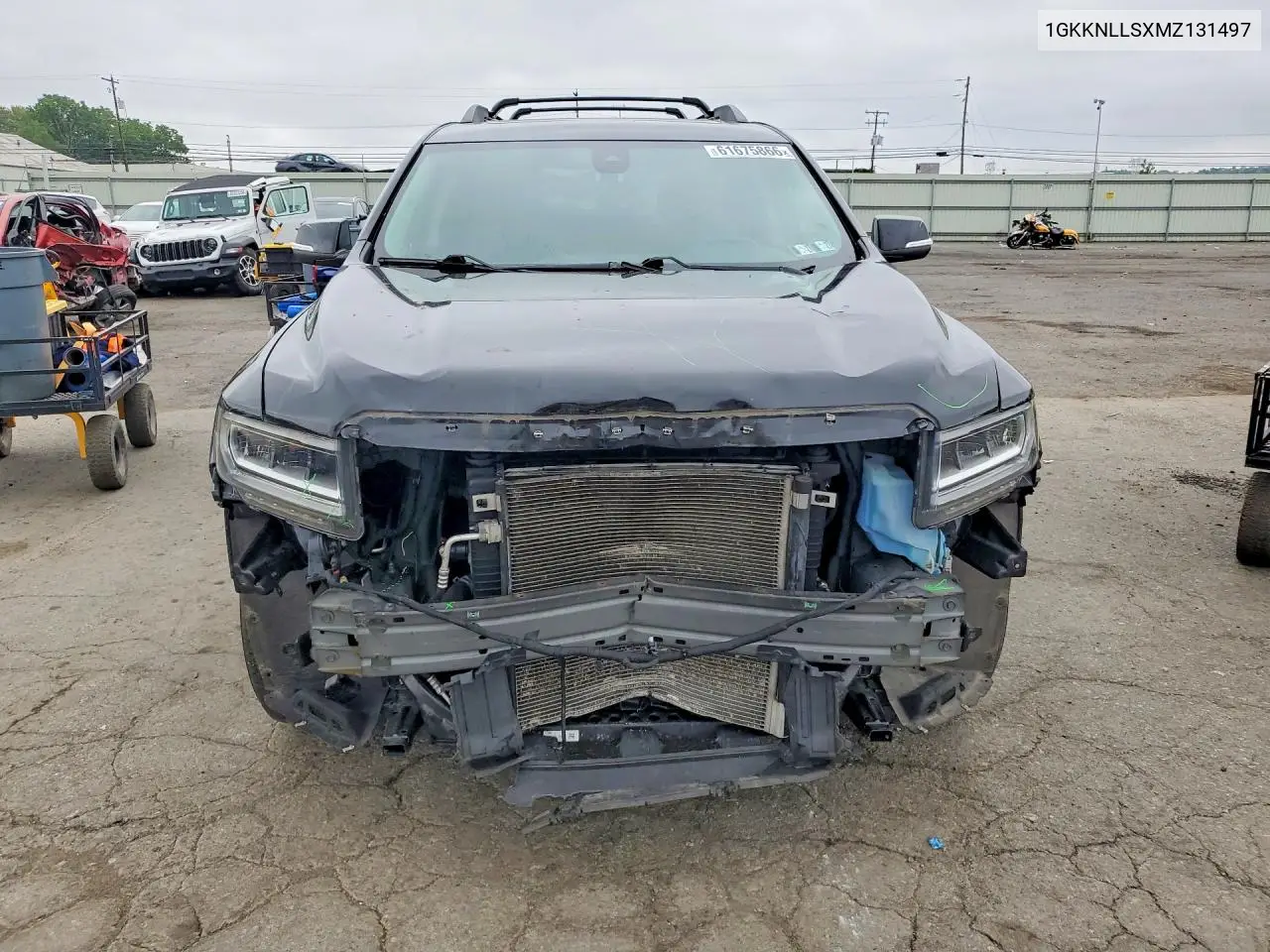 2021 GMC Acadia At4 VIN: 1GKKNLLSXMZ131497 Lot: 61675866