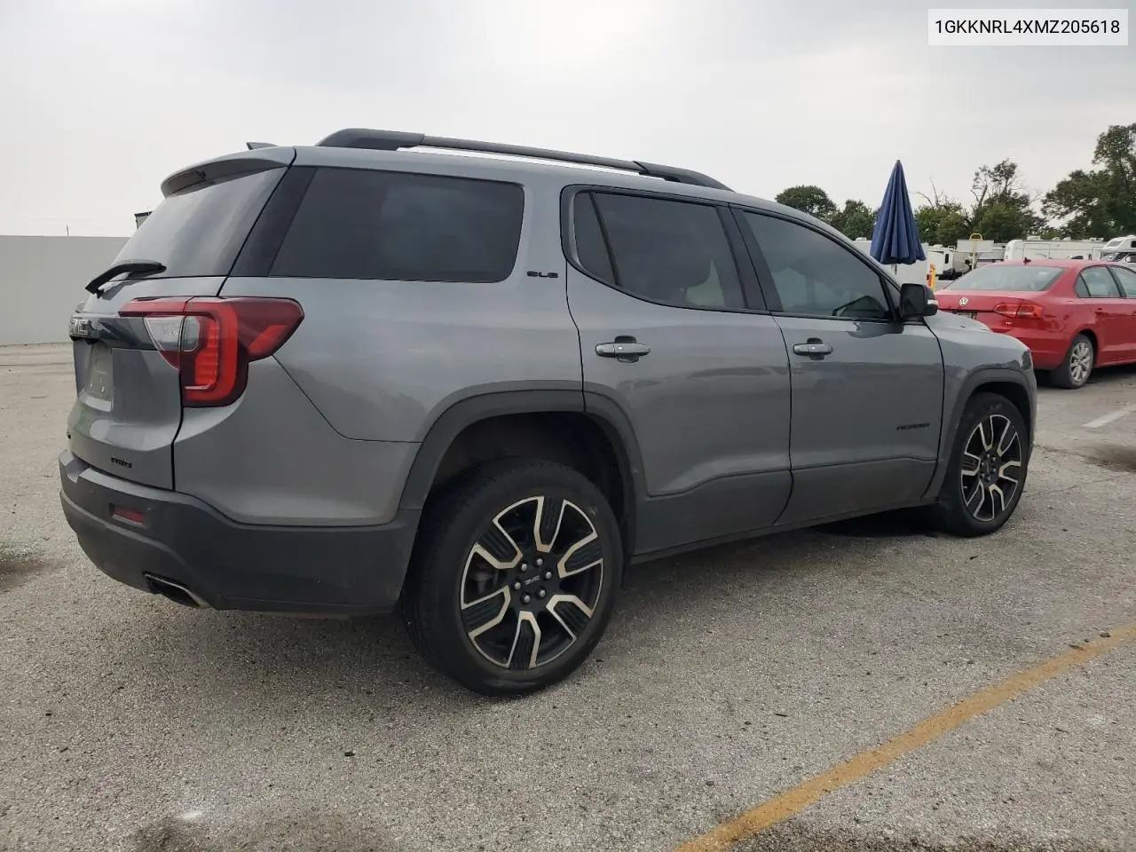 2021 GMC Acadia Sle VIN: 1GKKNRL4XMZ205618 Lot: 71714015