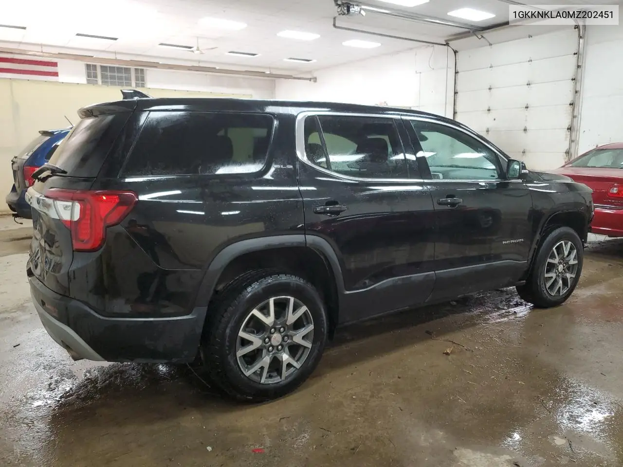 1GKKNKLA0MZ202451 2021 GMC Acadia Sle
