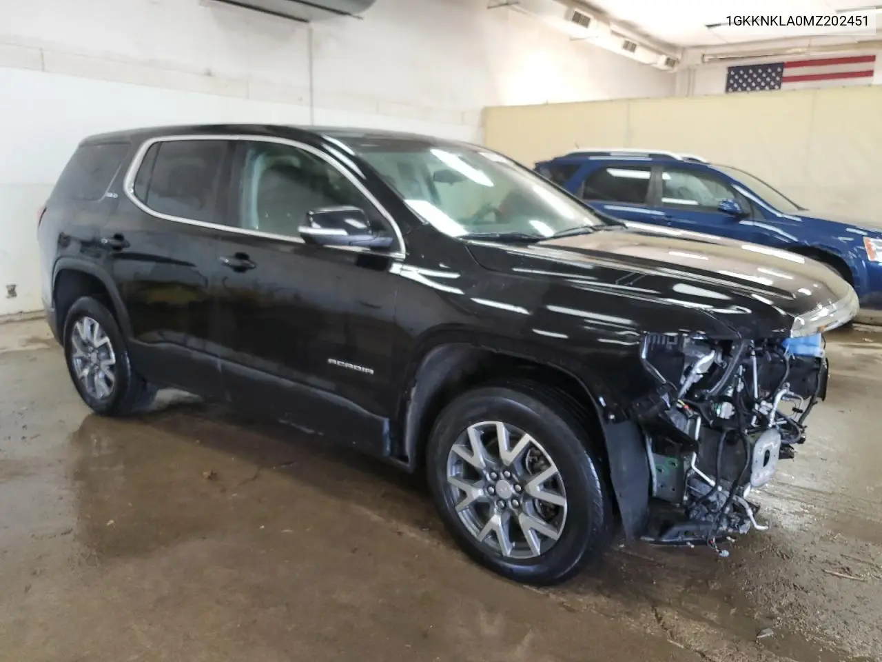 1GKKNKLA0MZ202451 2021 GMC Acadia Sle