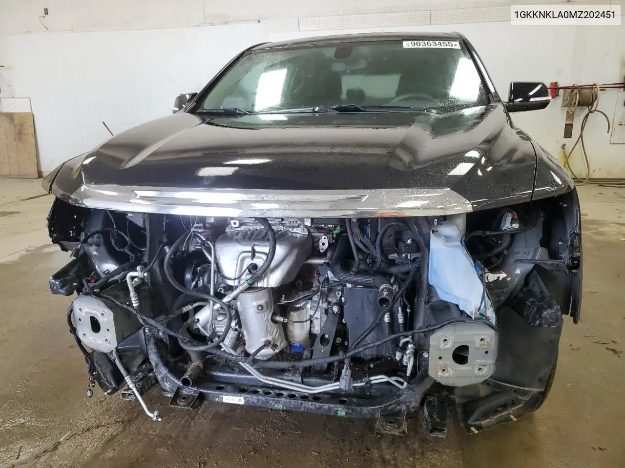 1GKKNKLA0MZ202451 2021 GMC Acadia Sle