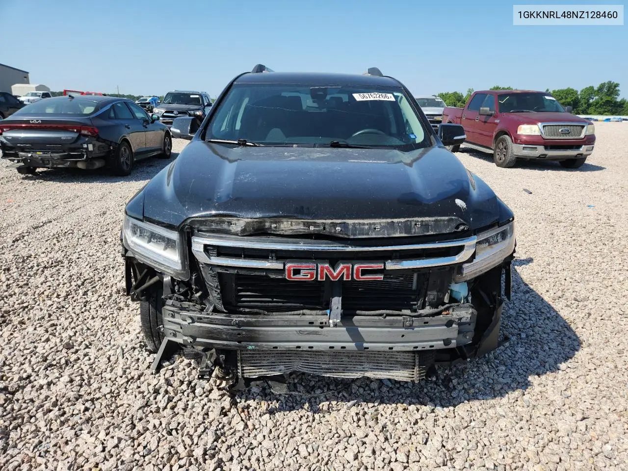 2022 GMC Acadia Sle VIN: 1GKKNRL48NZ128460 Lot: 56762266