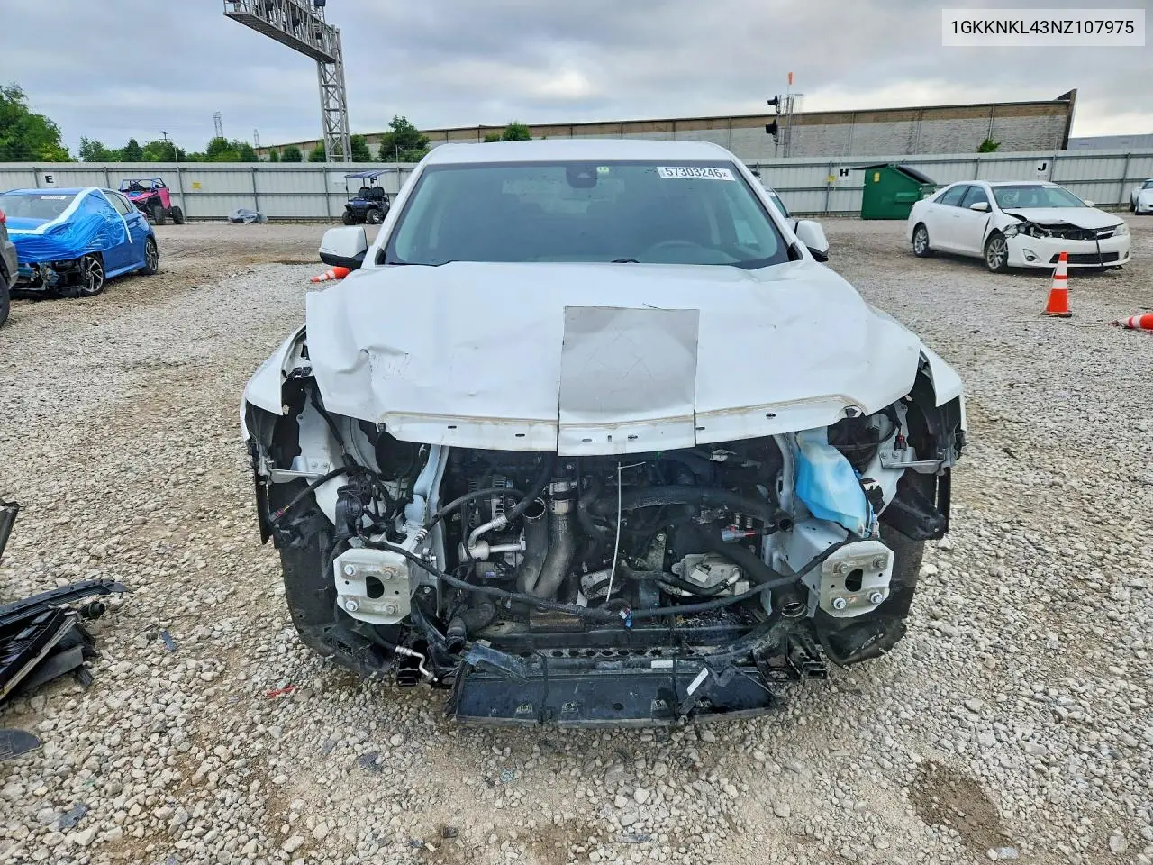 2022 GMC Acadia Sle VIN: 1GKKNKL43NZ107975 Lot: 57303246