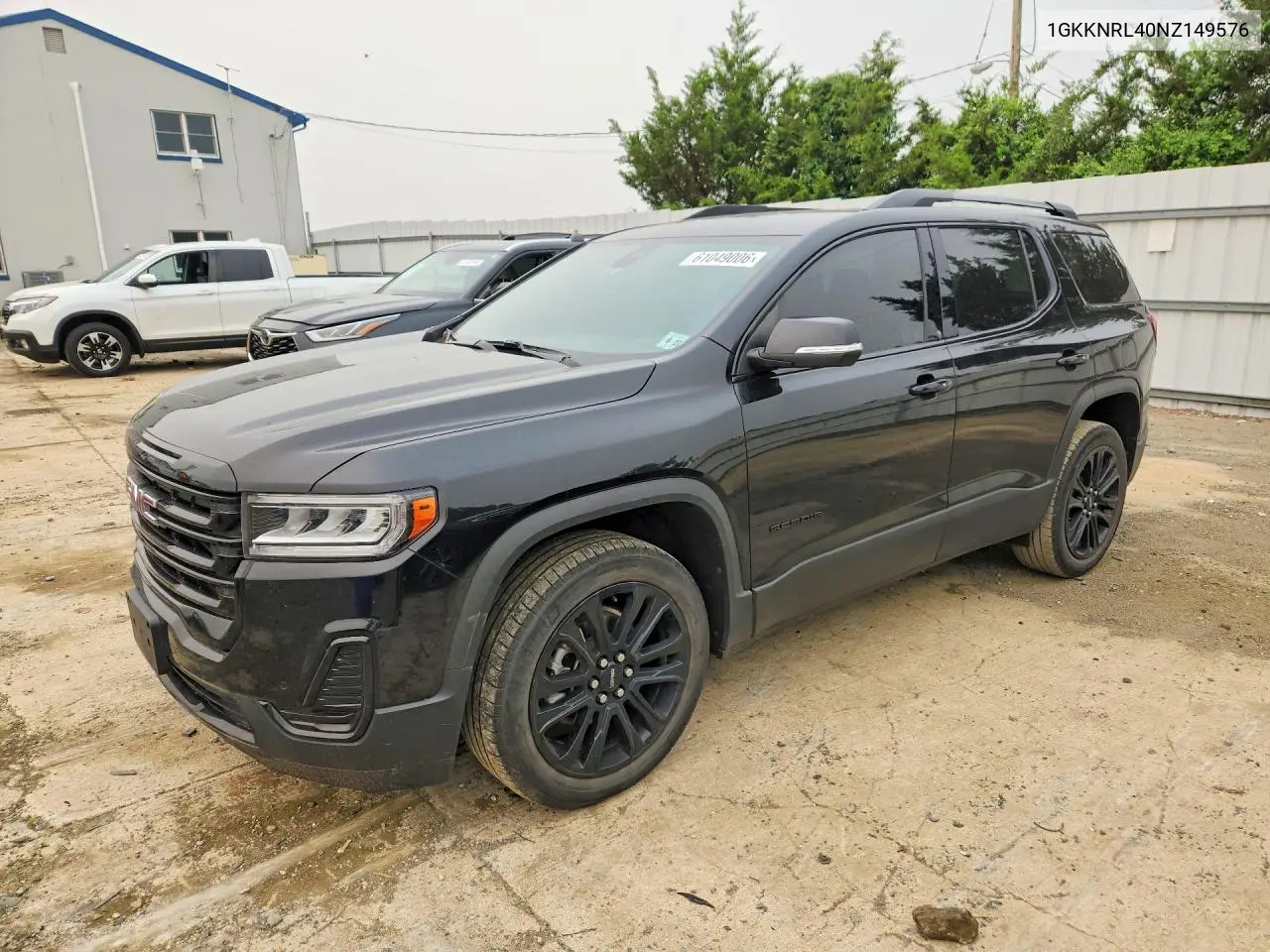 2022 GMC Acadia Sle VIN: 1GKKNRL40NZ149576 Lot: 61049006