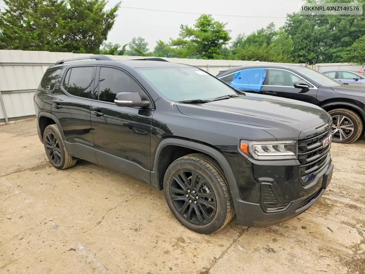 2022 GMC Acadia Sle VIN: 1GKKNRL40NZ149576 Lot: 61049006