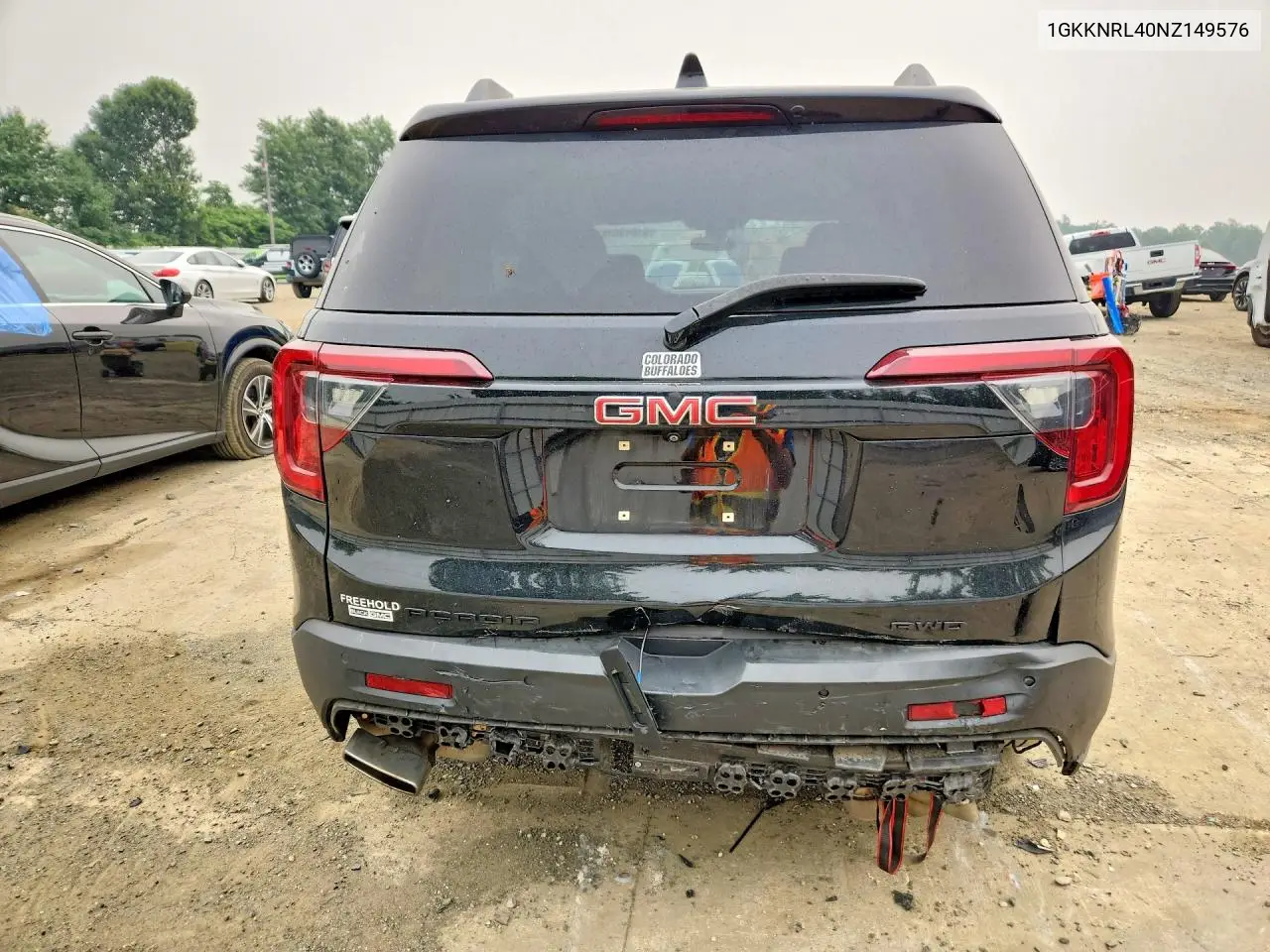 2022 GMC Acadia Sle VIN: 1GKKNRL40NZ149576 Lot: 61049006