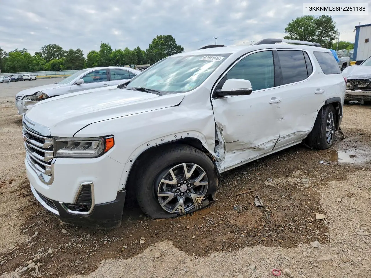 2023 GMC Acadia Slt VIN: 1GKKNMLS8PZ261188 Lot: 52993946