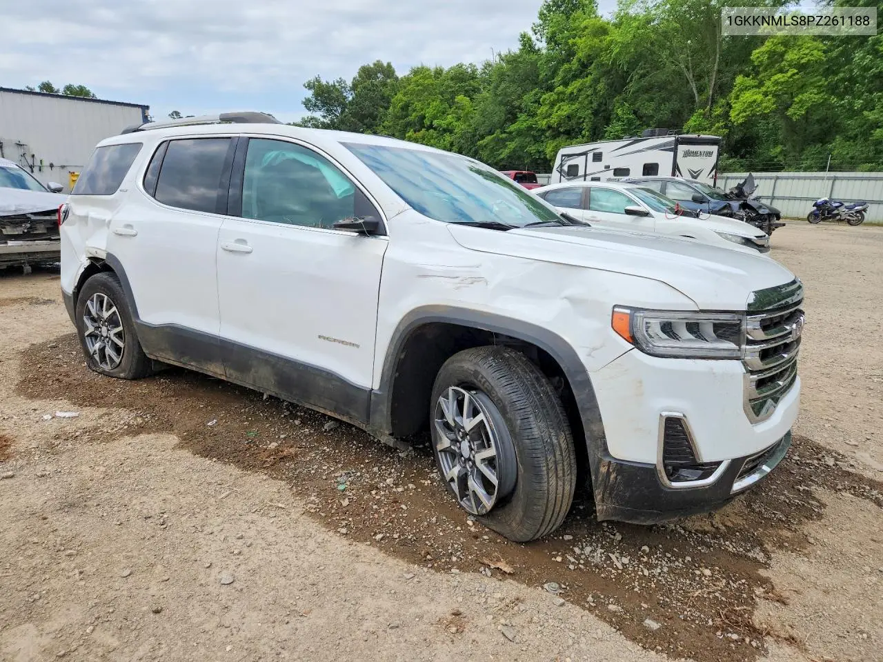 2023 GMC Acadia Slt VIN: 1GKKNMLS8PZ261188 Lot: 52993946