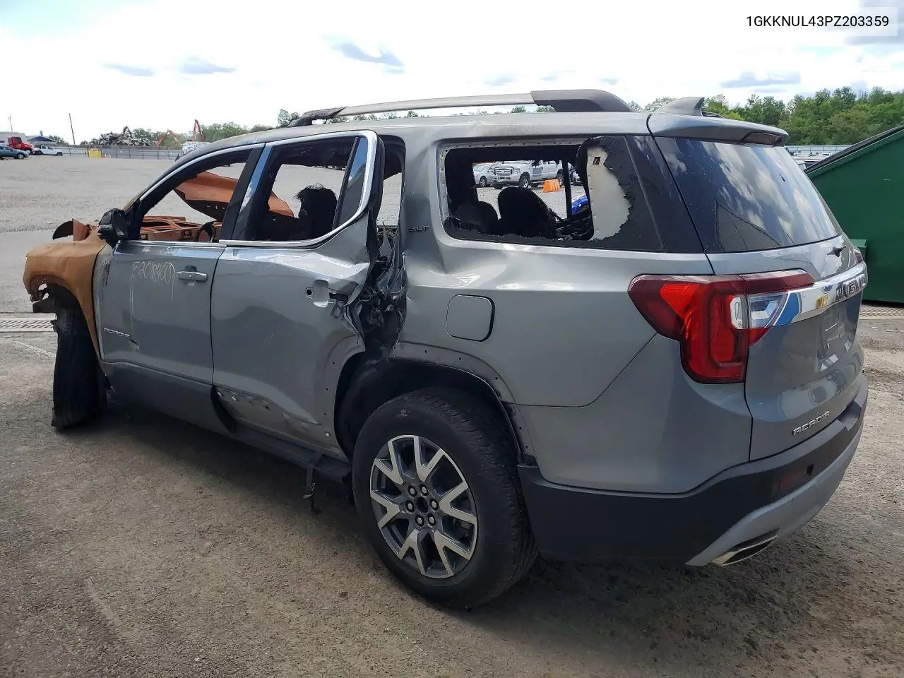 2023 GMC Acadia Slt VIN: 1GKKNUL43PZ203359 Lot: 55556386