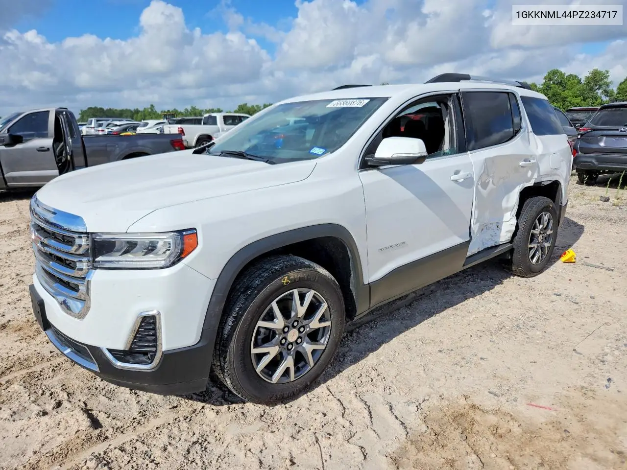 2023 GMC Acadia Slt VIN: 1GKKNML44PZ234717 Lot: 56860876