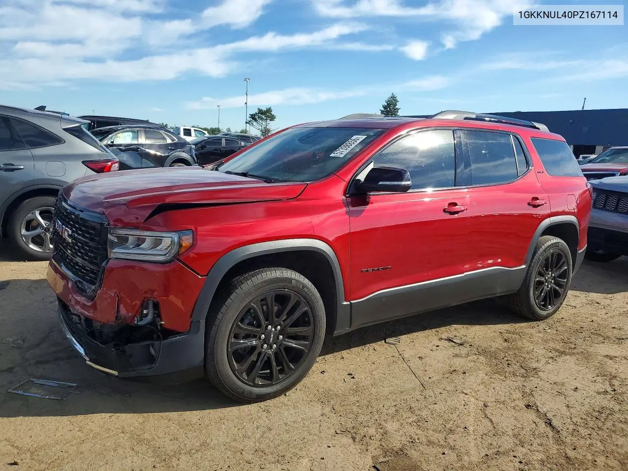 2023 GMC Acadia Slt VIN: 1GKKNUL40PZ167114 Lot: 57398856