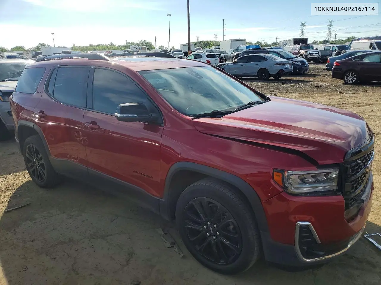 2023 GMC Acadia Slt VIN: 1GKKNUL40PZ167114 Lot: 57398856