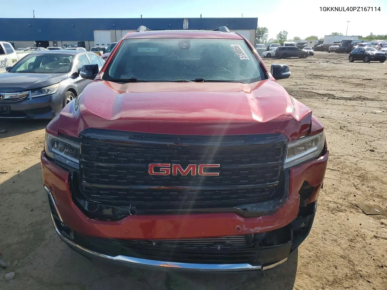 2023 GMC Acadia Slt VIN: 1GKKNUL40PZ167114 Lot: 57398856