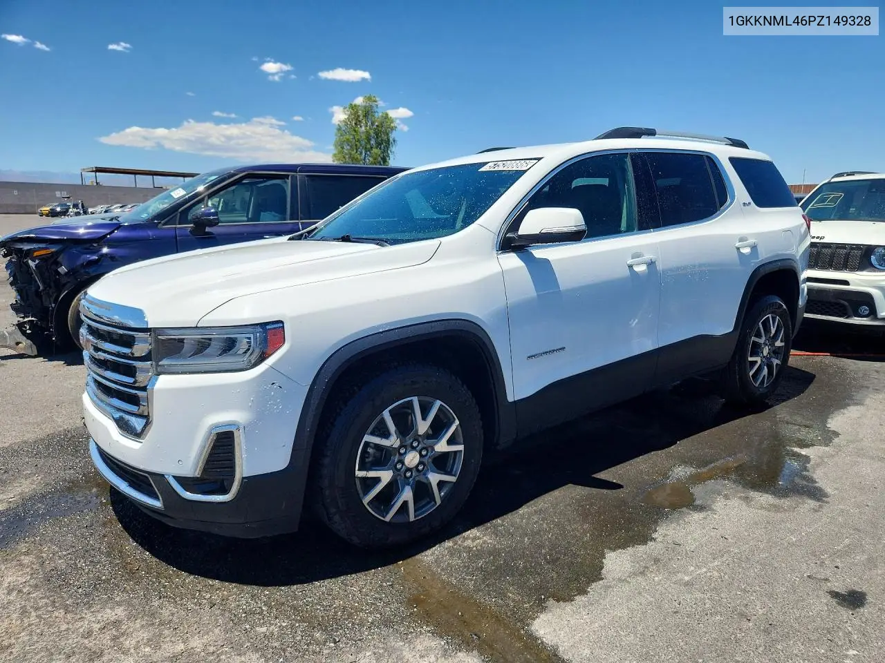 2023 GMC Acadia Slt VIN: 1GKKNML46PZ149328 Lot: 57520886