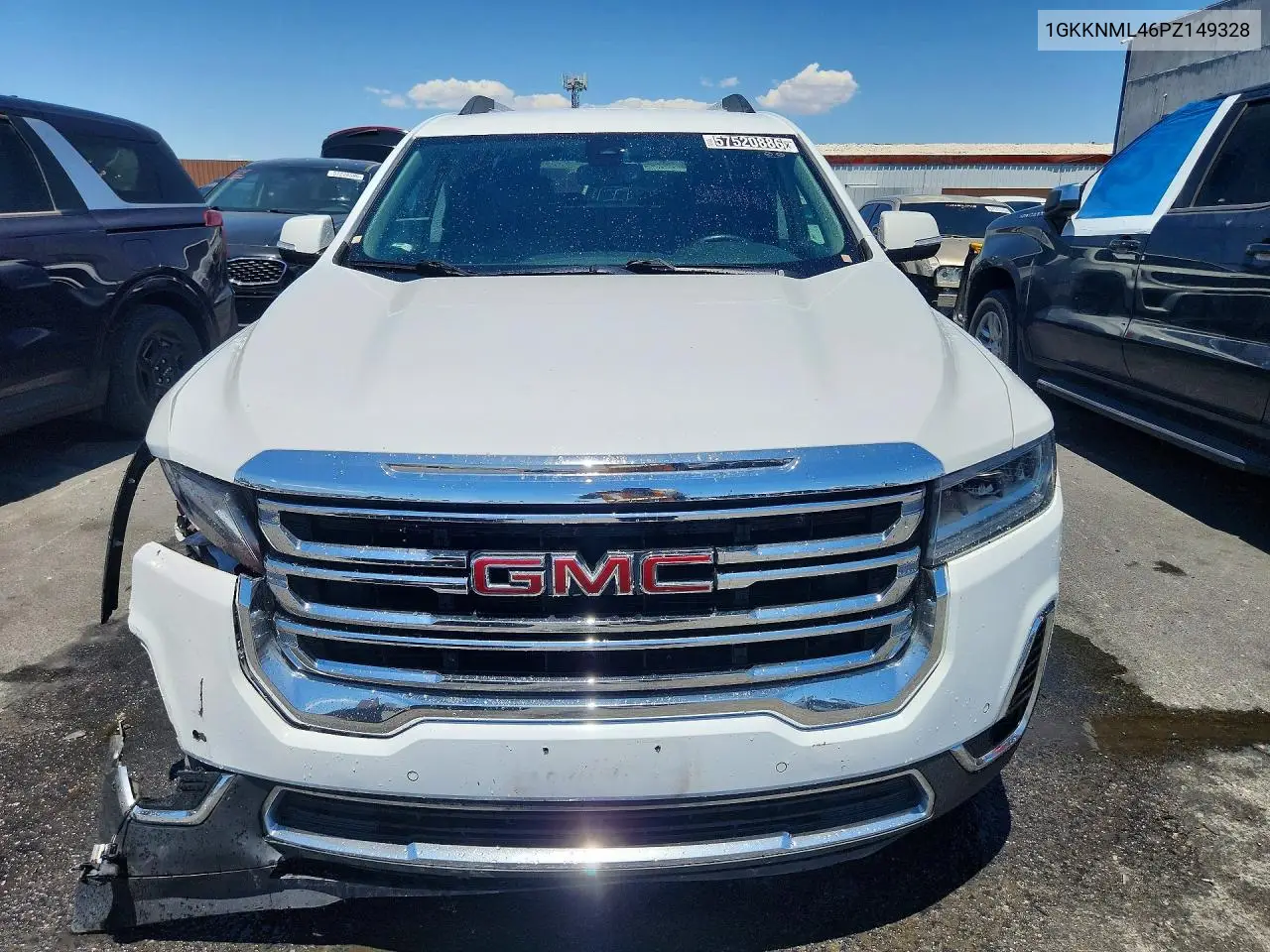 2023 GMC Acadia Slt VIN: 1GKKNML46PZ149328 Lot: 57520886