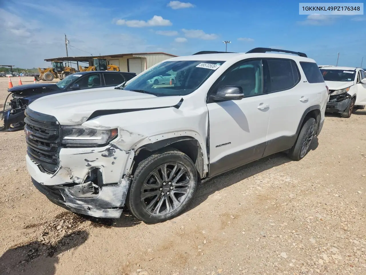 2023 GMC Acadia Sle VIN: 1GKKNKL49PZ176348 Lot: 58570506