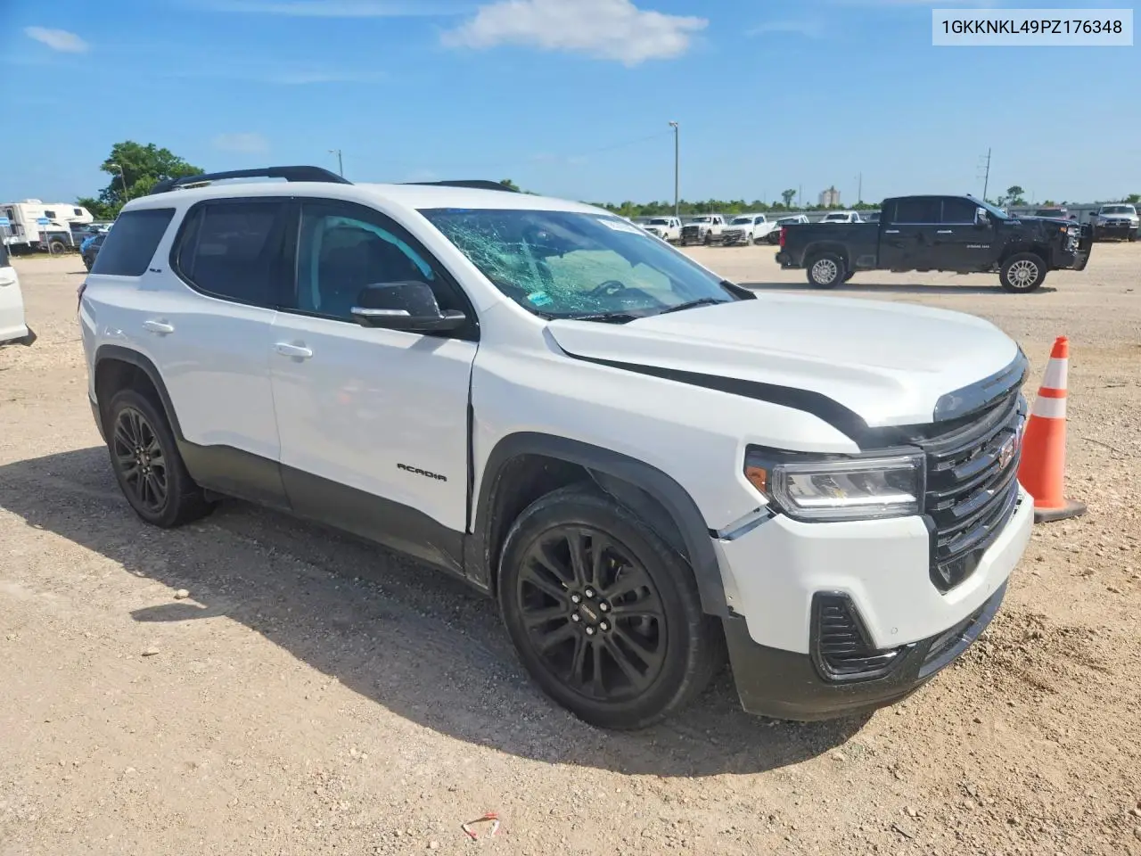 2023 GMC Acadia Sle VIN: 1GKKNKL49PZ176348 Lot: 58570506